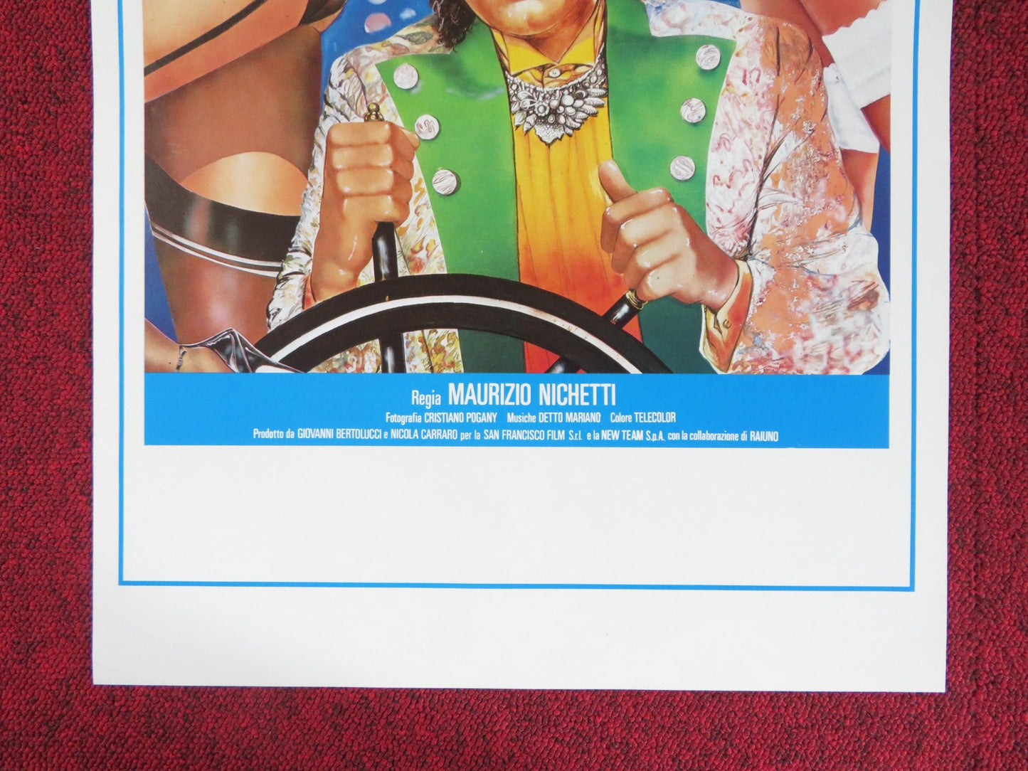 IL BI E IL BA - b ITALIAN LOCANDINA POSTER NINO FRASSICA LEO GULLOTTA 1986 Rendezvous Cinema Movie posters