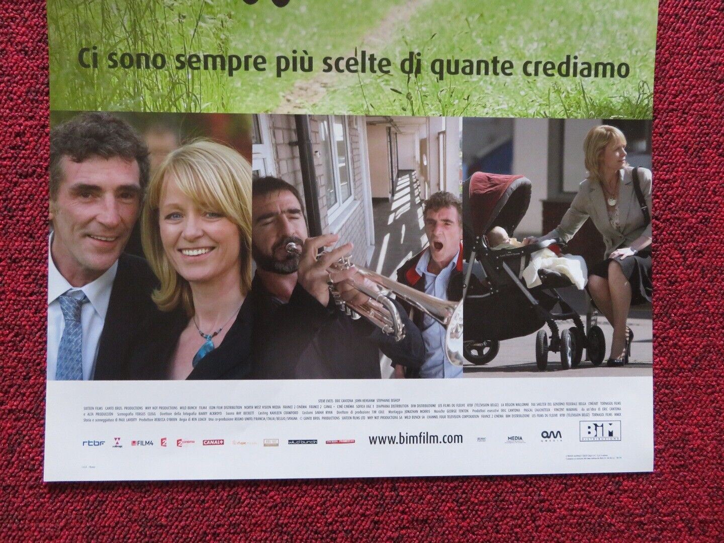 IL MIO AMICO ERIC / LOOKING FOR ERIC ITALIAN LOCANDINA (27"x12.5") POSTER 2009 - Rendezvous Cinema