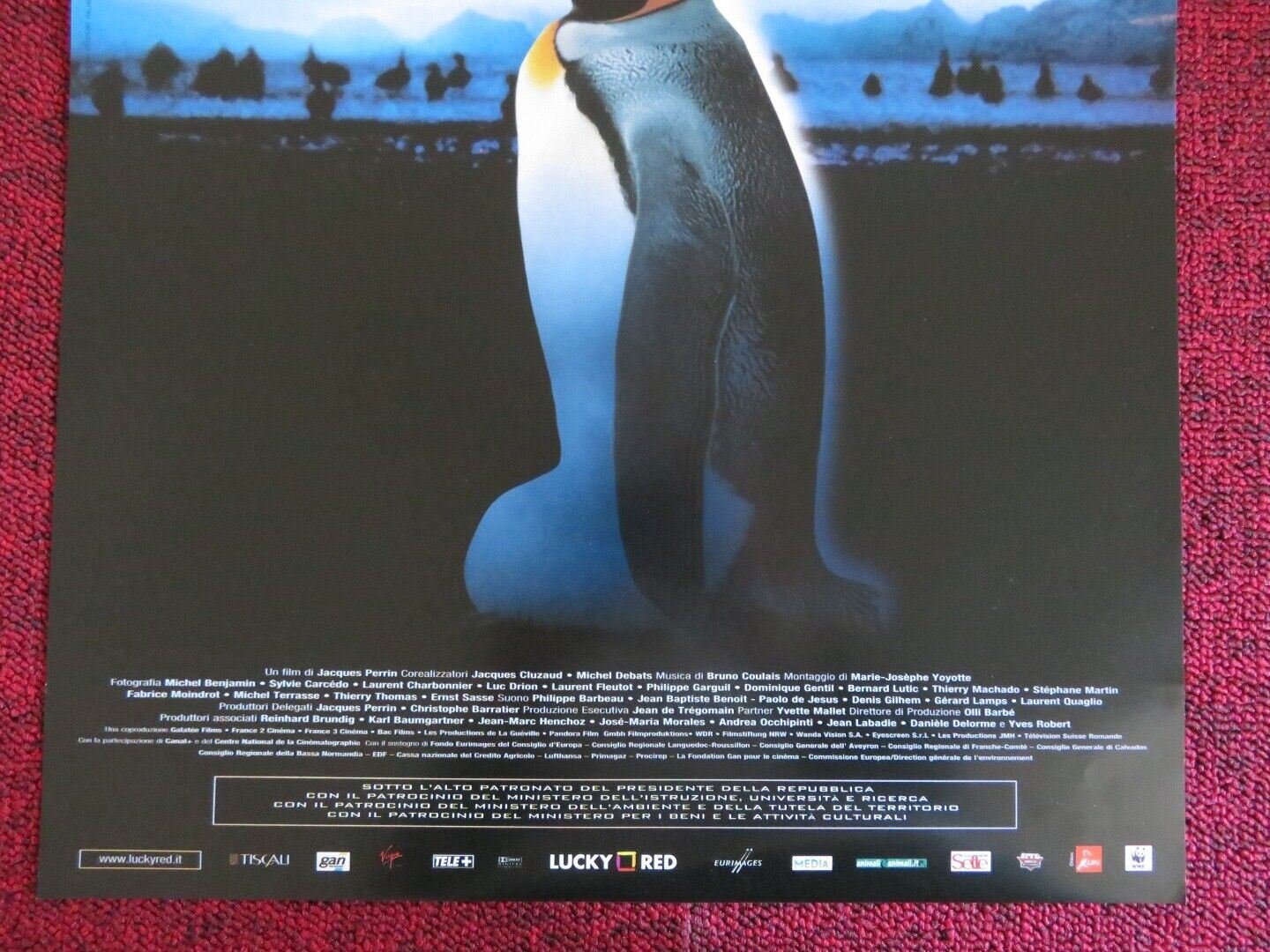 IL POPOLO MIGRATORE ITALIAN LOCANDINA (25"x12.5") POSTER JACQUES PERRIN 2001 - Rendezvous Cinema