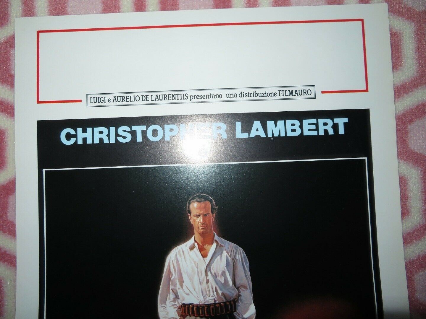 IL SICILIANO / The Sicilian ITALIAN LOCANDINA (27.5"x13") POSTER 1987 Movie posters