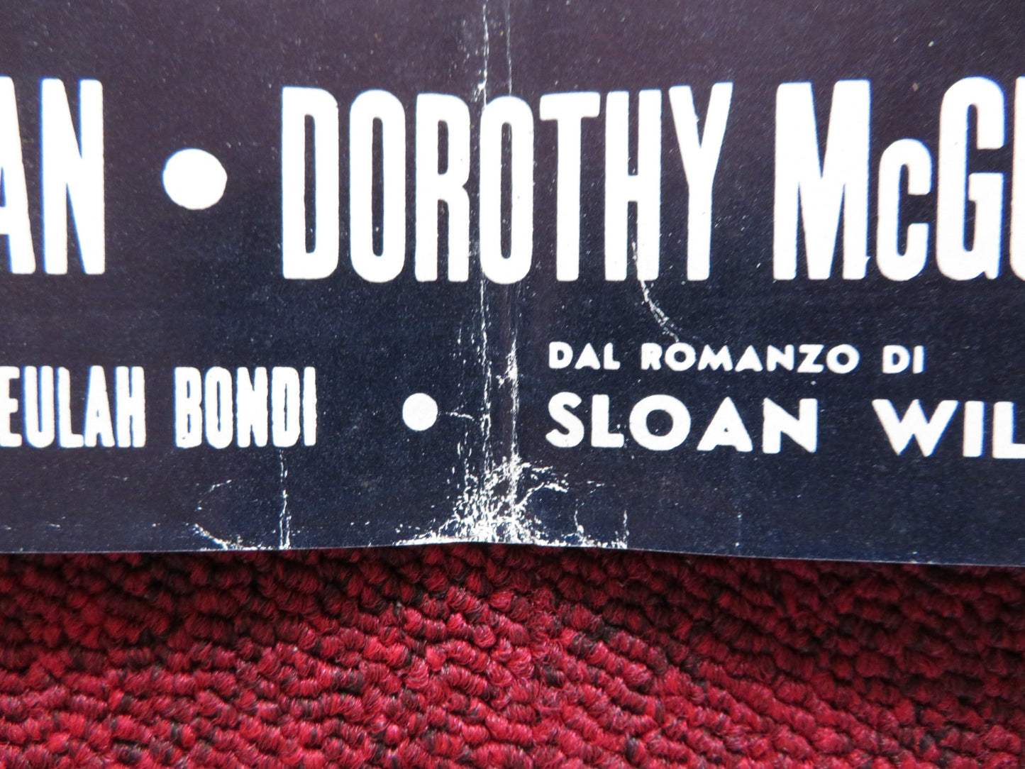 SCANDALO AL SOLE / A SUMMER PLACE - D ITALIAN FOTOBUSTA POSTER SANDRA DEE 1959 - Rendezvous Cinema