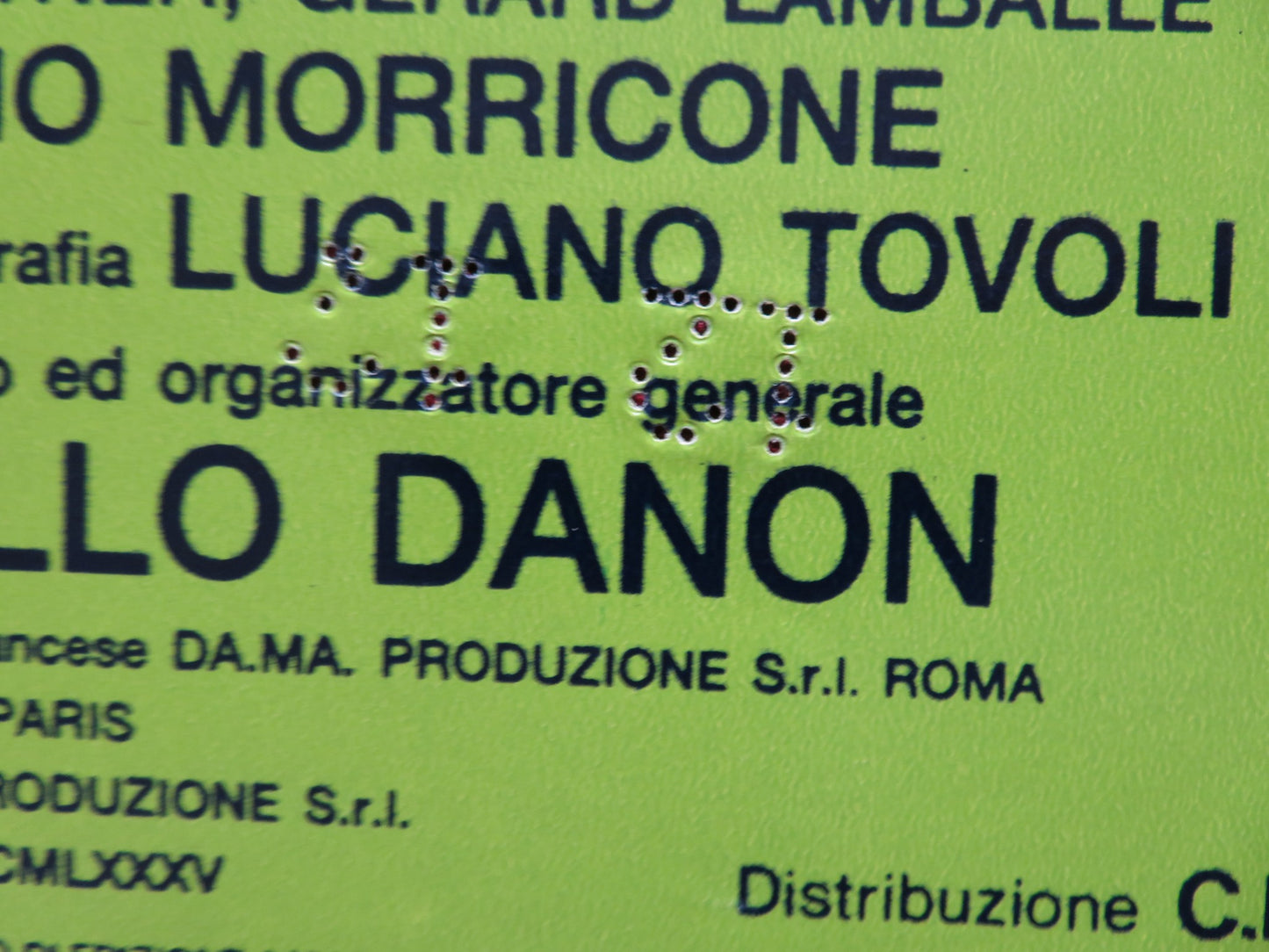 LA CAGE AUX FOLLES 3: THE WEDDING - B ITALIAN FOTOBUSTA POSTER TOGNAZZI 1985 - Rendezvous Cinema