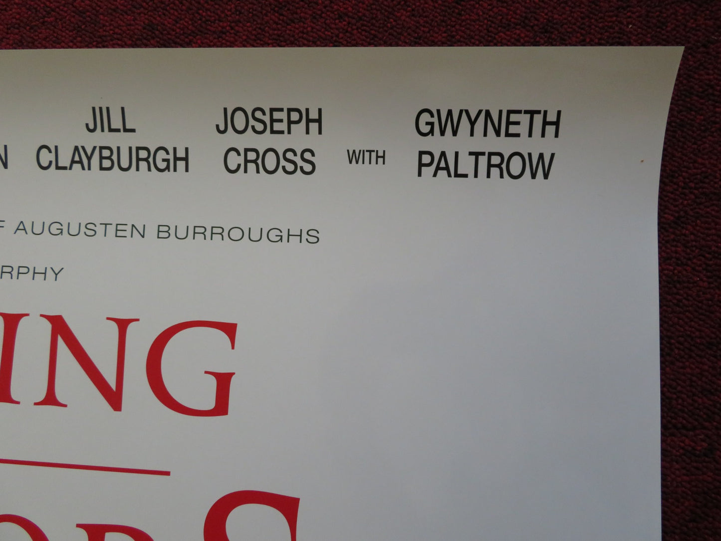 RUNNING WITH SCISSORS US ONE SHEET ROLLED POSTER JOSEPH FIENNES A. BENING 2006 - Rendezvous Cinema