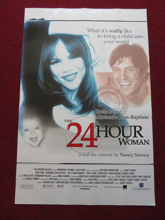 24 HOUR WOMAN US ONE SHEET ROLLED POSTER ROSIE PEREZ MARIANNE JEAN-BAPTISTE 1999