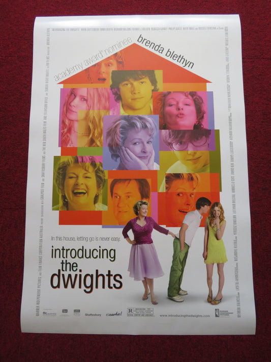 INTRODUCING THE DWIGHTS US ONE SHEET ROLLED POSTER BRENDA BLETHYN R. GIBNEY 2007