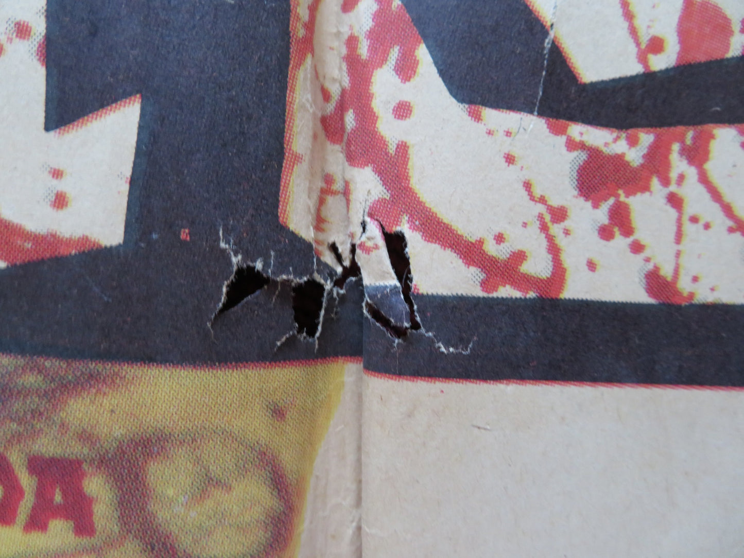 FUERA DE LA LEY FOLDED MEXICAN POSTER RODOLEO DE ANDA SONIA FURIO 1966 - Rendezvous Cinema