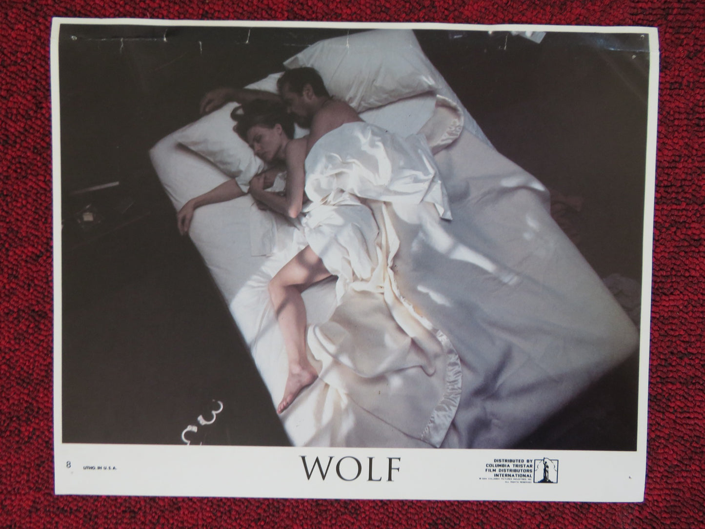 WOLF - 8 LOBBY CARD JACK NICHOLSON MICHELLE PFEIFFER 1994 - Rendezvous Cinema