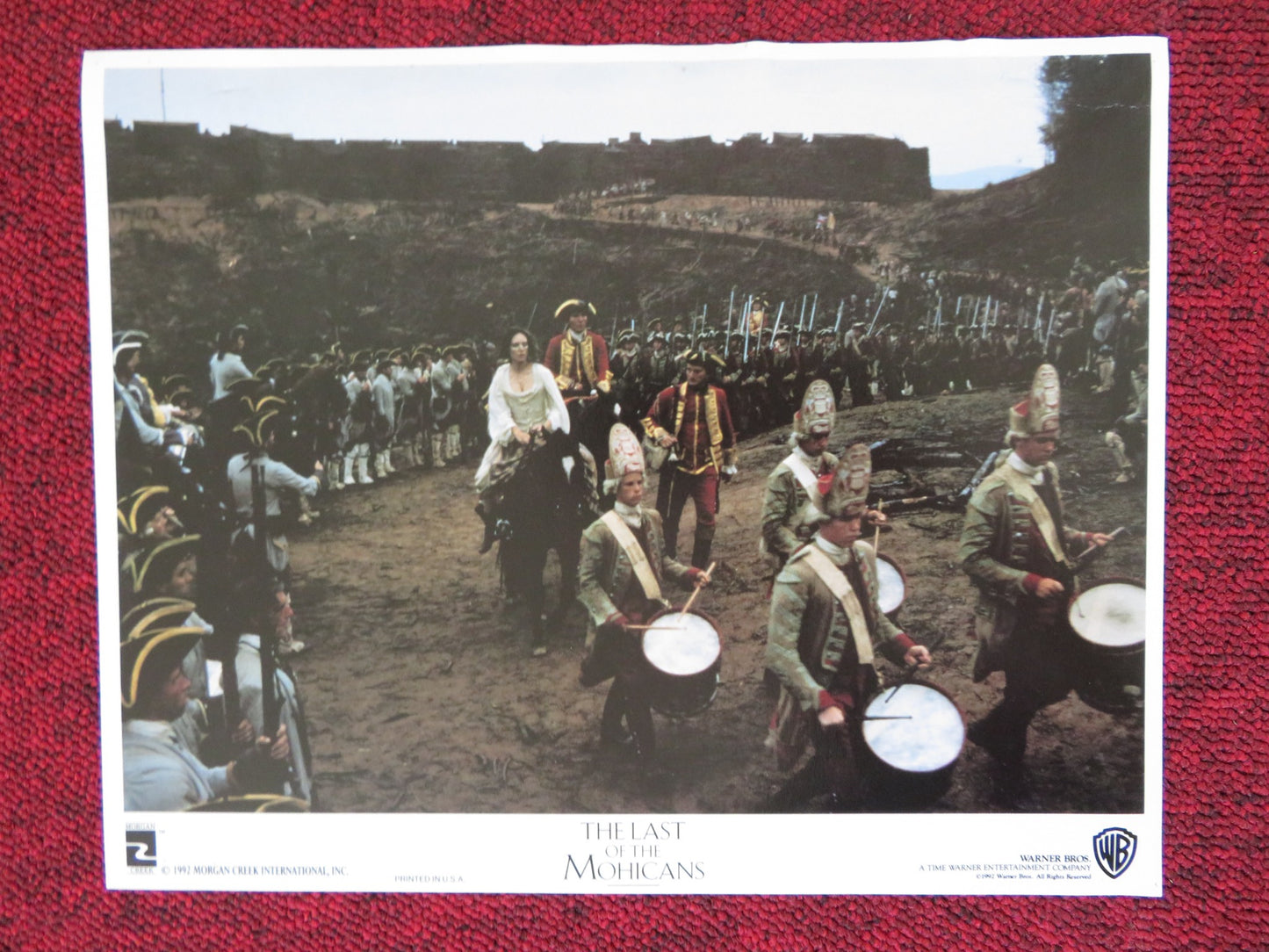 THE LAST OF THE MOHICANS - C LOBBY CARD DANIEL DAY-LEWIS MADELEINE STOWE 1992 - Rendezvous Cinema