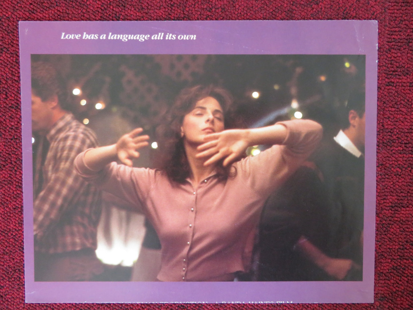 CHILDREN OF A LESSER GOD - C LOBBY CARD WILLIAM HURT MARLEE MATLIN 1986 - Rendezvous Cinema