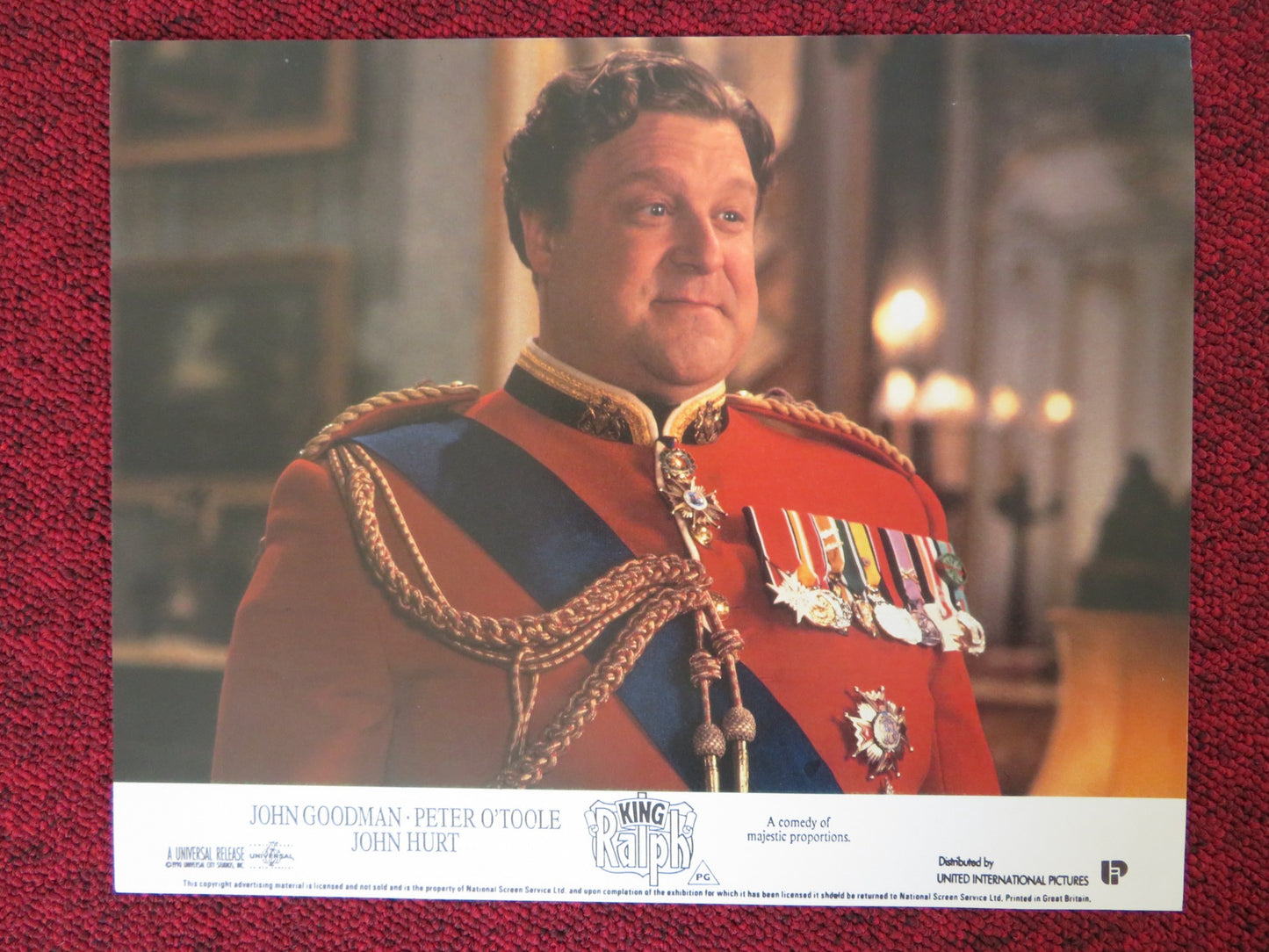 KING RALPH - B LOBBY CARD JOHN GOODMAN PETER O' TOOLE 1991 - Rendezvous Cinema