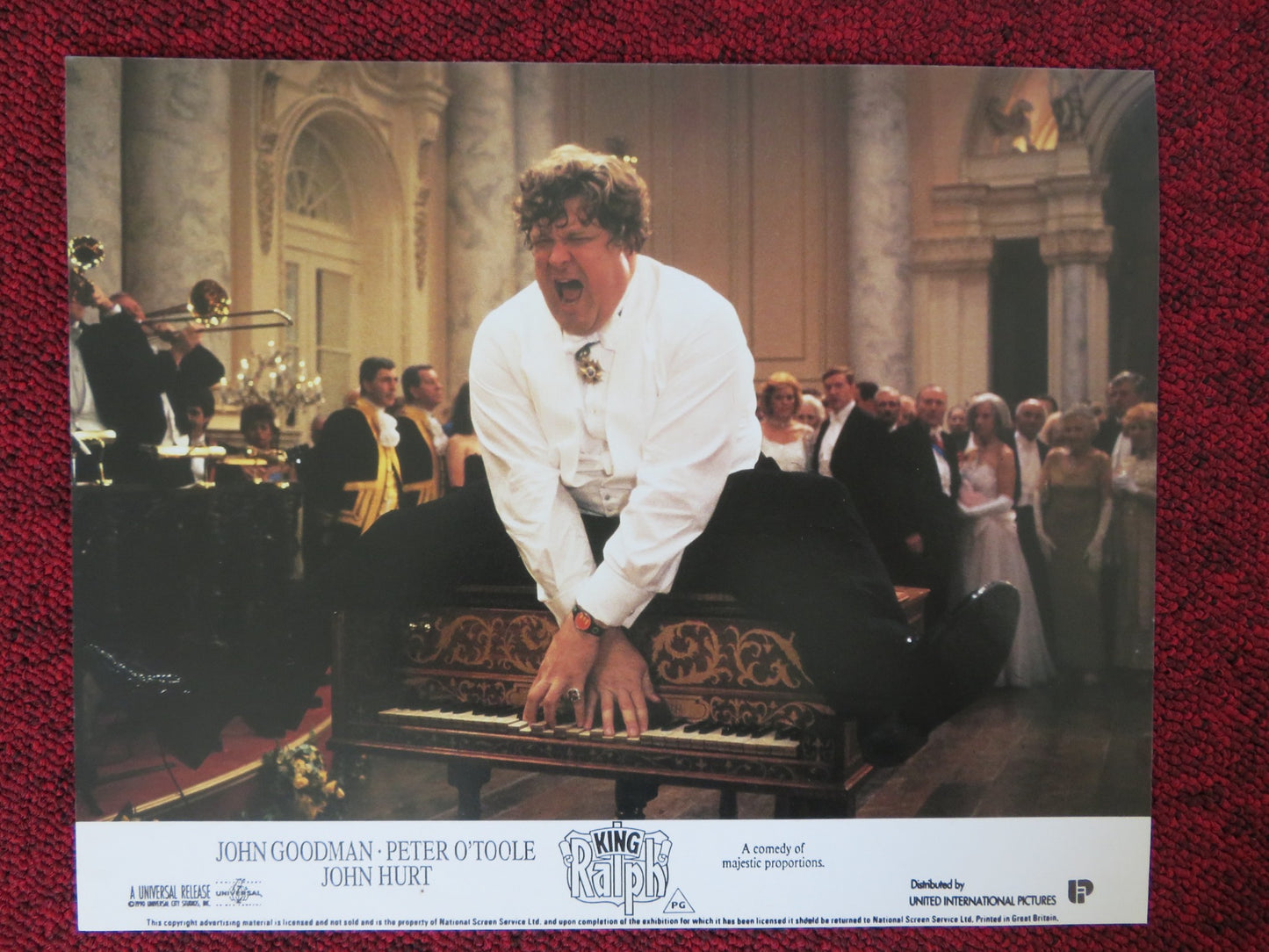 KING RALPH - D LOBBY CARD JOHN GOODMAN PETER O' TOOLE 1991 - Rendezvous Cinema