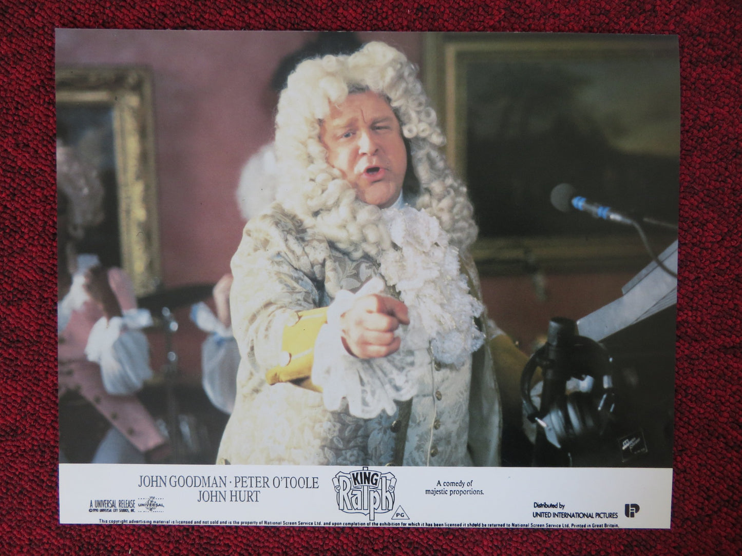 KING RALPH - E LOBBY CARD JOHN GOODMAN PETER O' TOOLE 1991 - Rendezvous Cinema