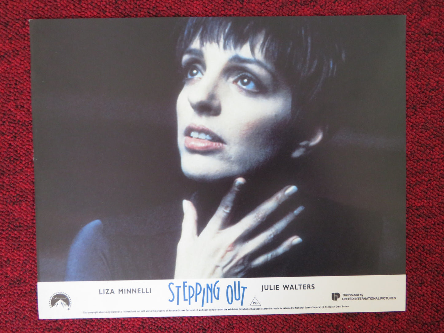 STEPPING OUT - A LOBBY CARD LIZA MINNELLI JULIE WATERS 1991 - Rendezvous Cinema