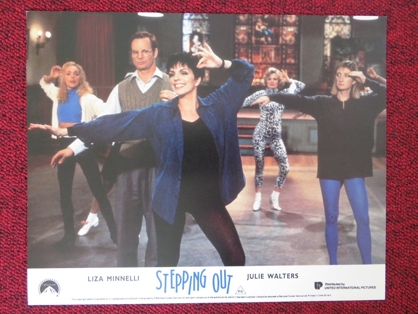 STEPPING OUT - B LOBBY CARD LIZA MINNELLI JULIE WATERS 1991 - Rendezvous Cinema
