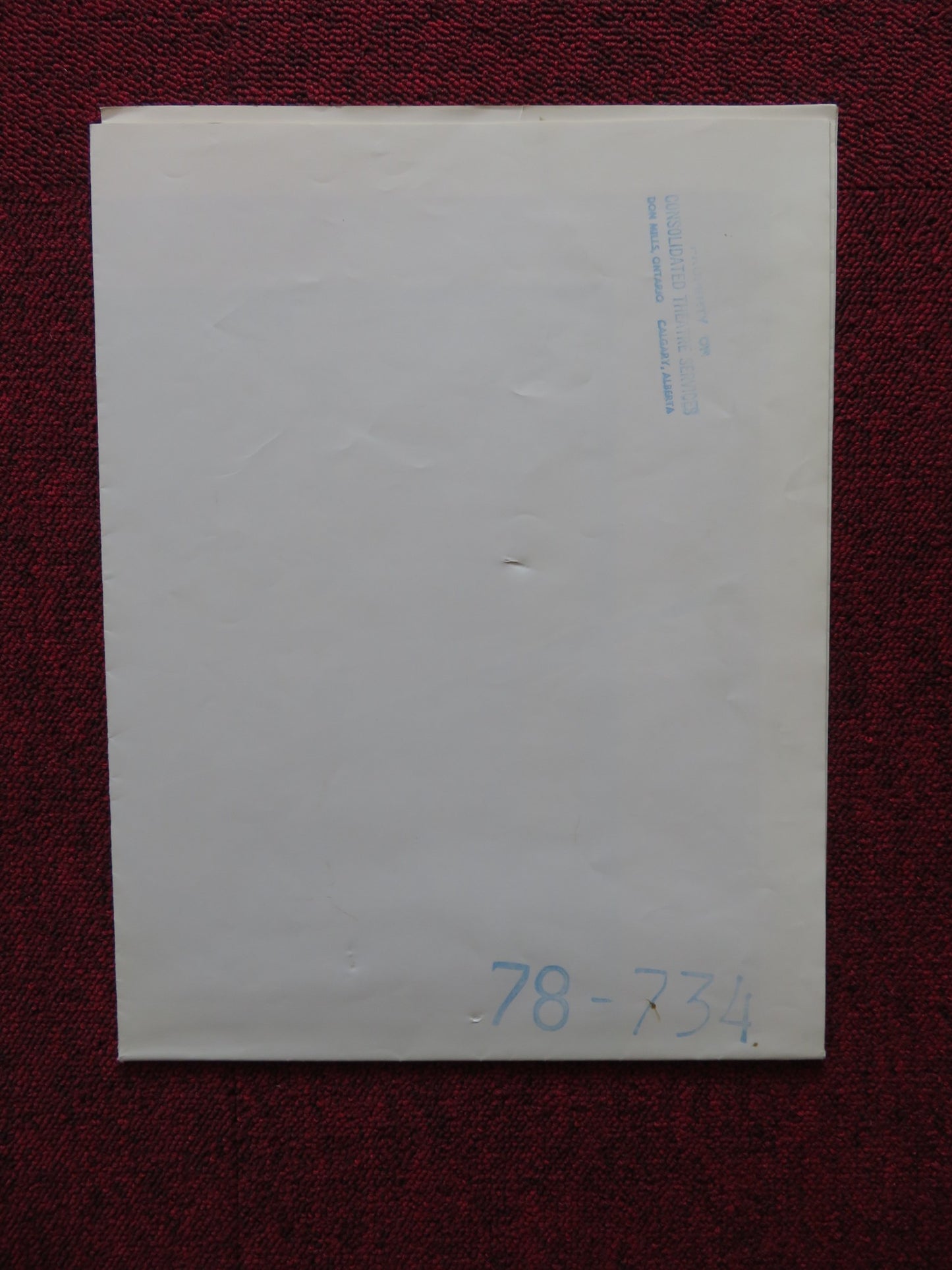 CARAVANS FOLDED US ONE SHEET POSTER ANTHONY QUINN JENNIFER O'NEAL 1978 - Rendezvous Cinema