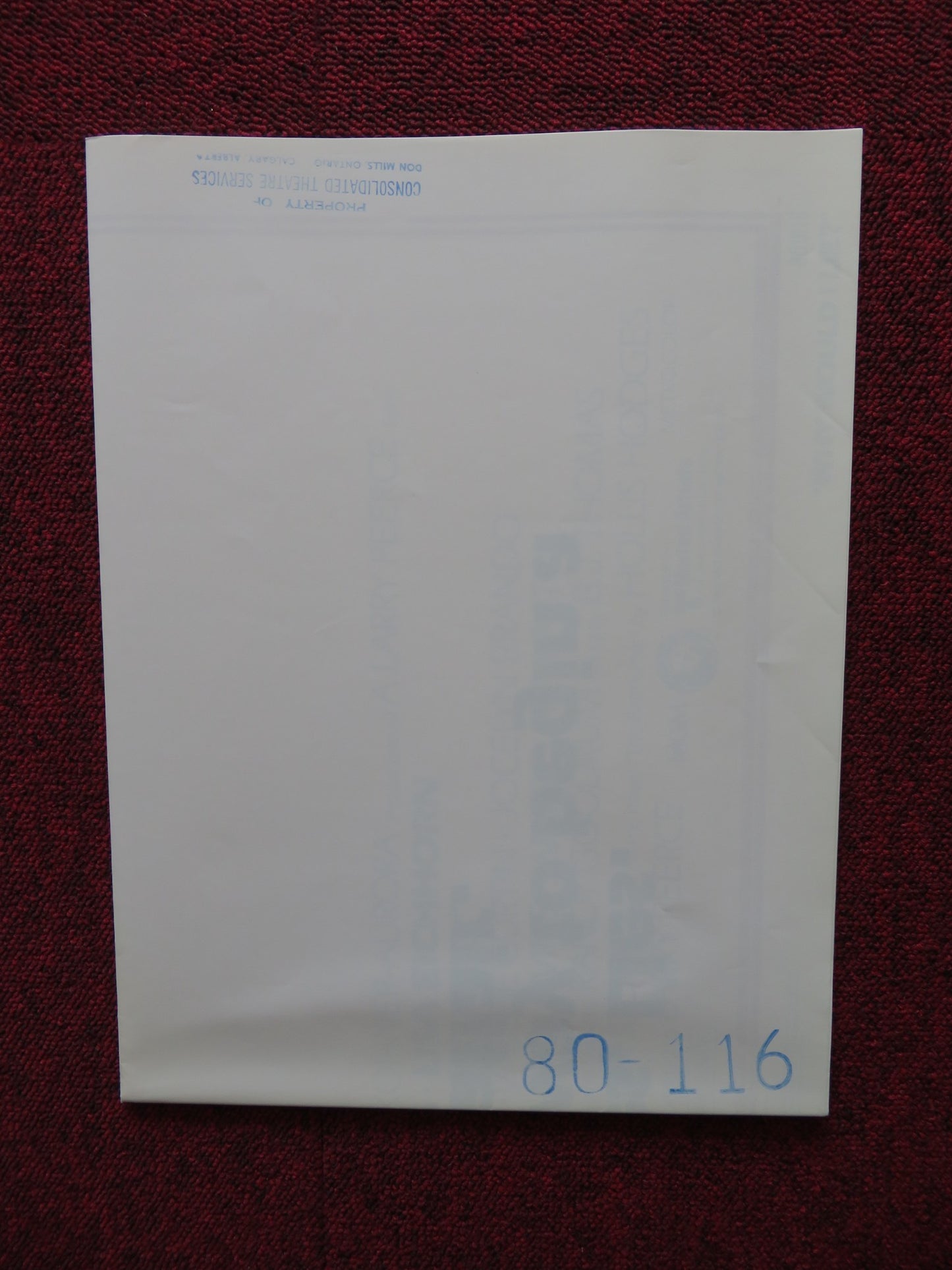 WHY WOULD I LIE? FOLDED US ONE SHEET POSTER TREAT WILLIAMS LISA EICHHORN 1980 - Rendezvous Cinema