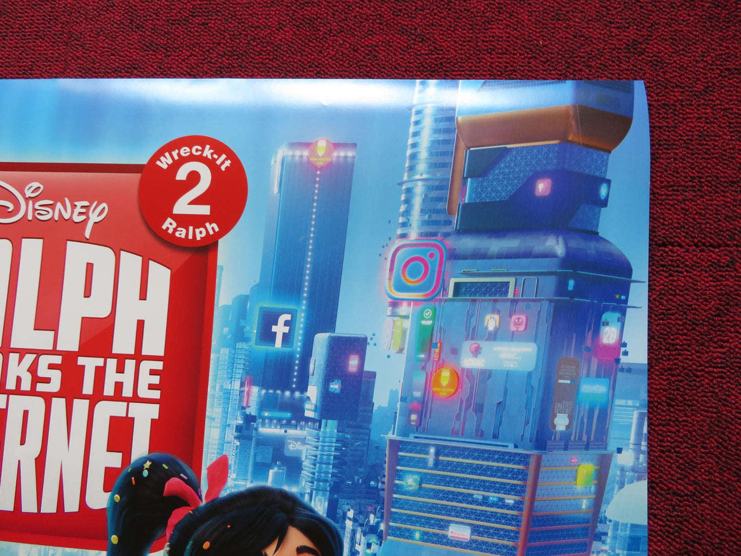 RALPH BREAKS THE INTERNET - A US ONE SHEET ROLLED POSTER DISNEY 2018 - Rendezvous Cinema