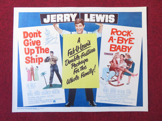 DON'T GIVE UP THE SHIP / ROCK-A-BYE BABY COMBO US HALF SHEET (22"x 28") POSTER