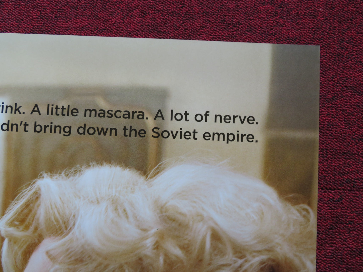 CHARLIE WILSON'S WAR US ONE SHEET ROLLED POSTER TOM HANKS JULIA ROBERTS 2007 - Rendezvous Cinema