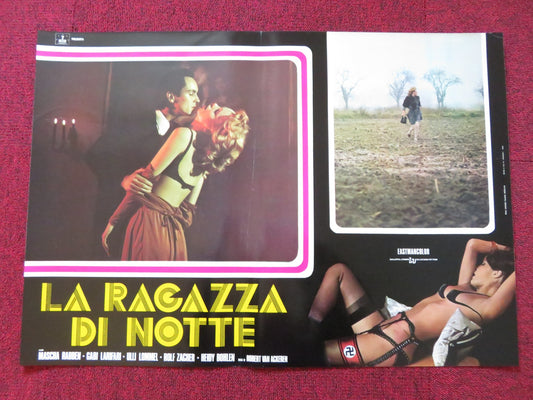 THE SENSUOUS THREE- E ITALIAN FOTOBUSTA POSTER MASCHA RABBEN GABI LARIFARI 1972