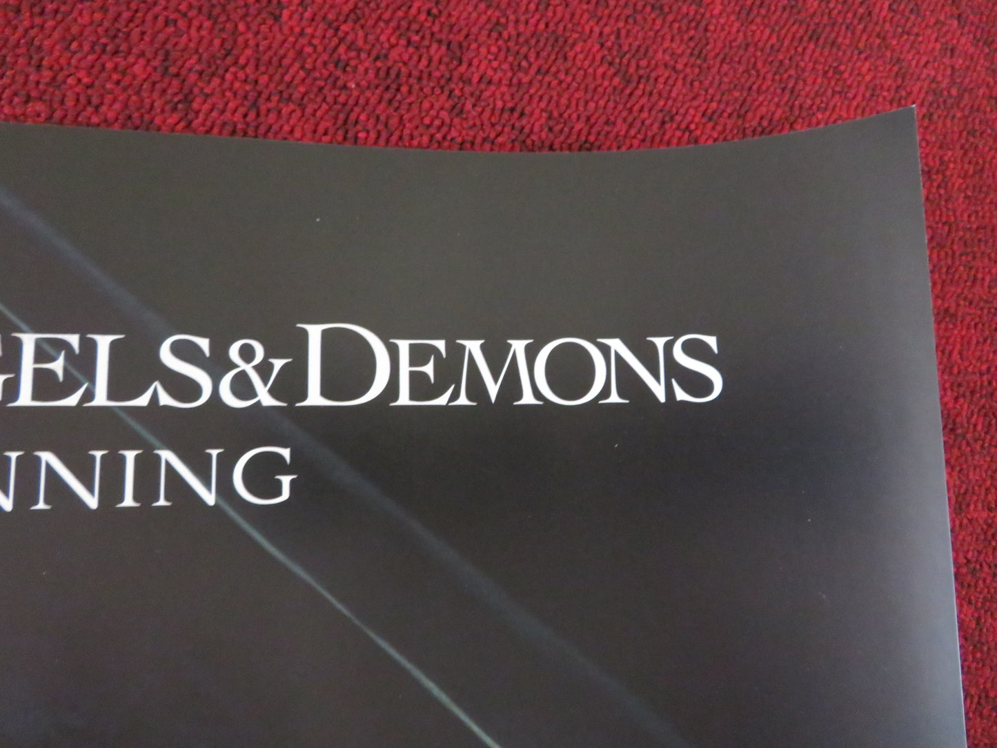 INFERNO UK QUAD (30"x 40") ROLLED POSTER TOM HANKS FELICITY JONES 2016 - Rendezvous Cinema