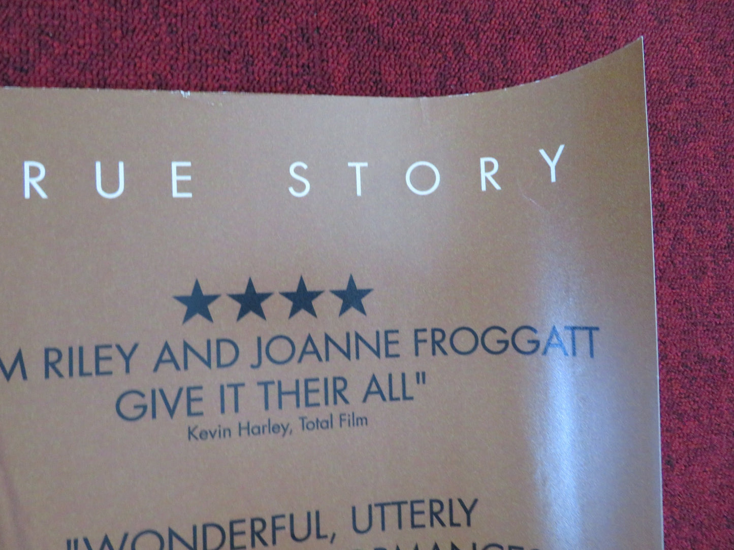 STARFISH UK QUAD (30"x 40") ROLLED POSTER JOANNE FROGATT TOM RILEY 2016 - Rendezvous Cinema