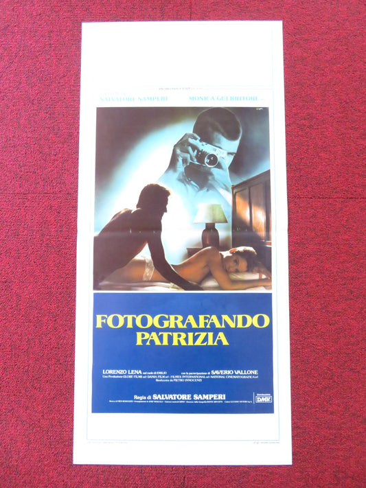 FOTOGRAFANDO PATRIZIA ITALIAN LOCANDINA POSTER MONICA GUERRITORE LENA 1984