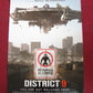 DISTRICT 9 US ONE SHEET ROLLED POSTER SHARLTO COPLEY JASON COPE 2009