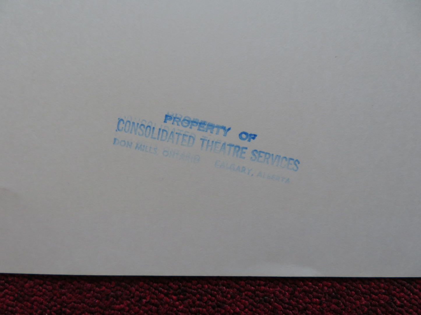 SLOW DANCING IN THE BIG CITY US HALF SHEET (22"x 28") POSTER PAUL SORVINO 1978 - Rendezvous Cinema