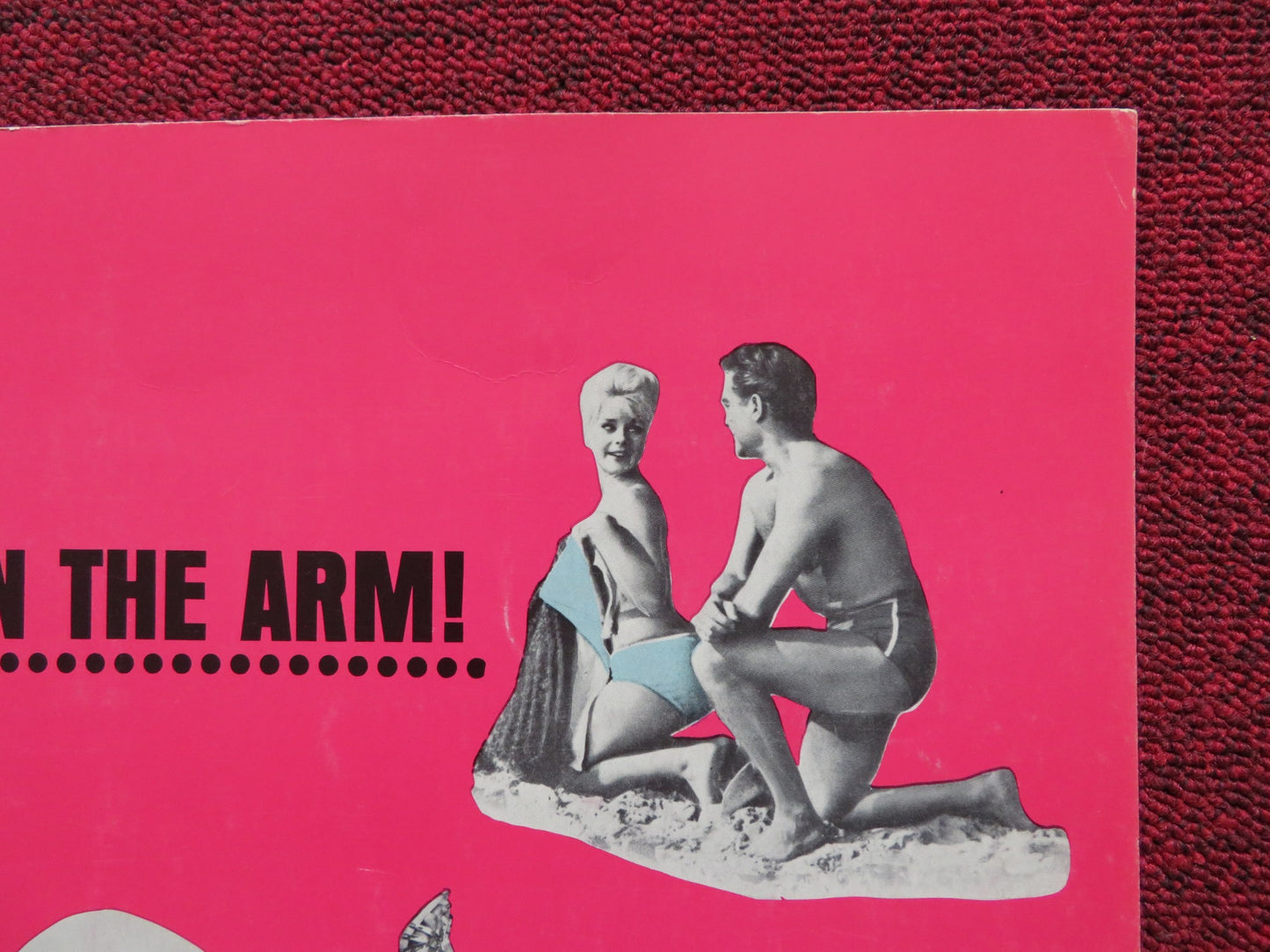 WHY BOTHER TO KNOCK US HALF SHEET (22"x 28") POSTER ELKE SOMMER R. TODD 1965 - Rendezvous Cinema