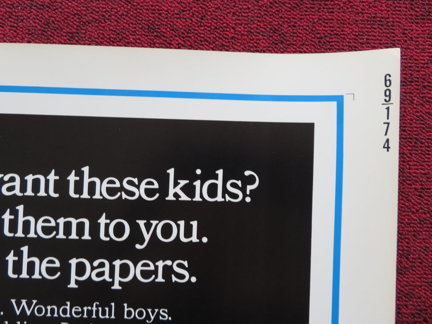 POPI US HALF SHEET (22"x 28") POSTER ALAN ARKIN 1969 - Rendezvous Cinema