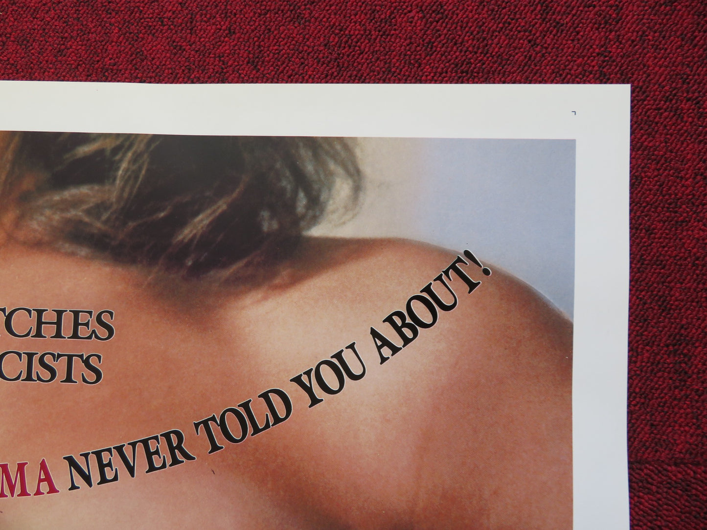 LOVE AT STAKE FOLDED US ONE SHEET POSTER PATRICK CASSIDY KELLY PRESTON 1988 - Rendezvous Cinema