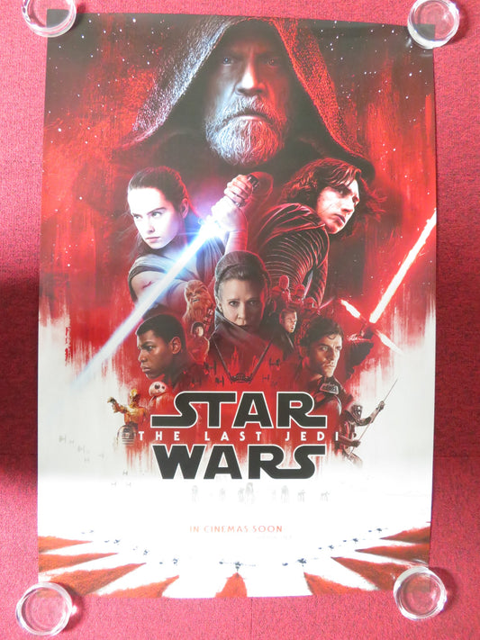 STAR WARS: EPISODE VIII  THE LAST JEDI - B US ONE SHEET ROLLED POSTER 2017