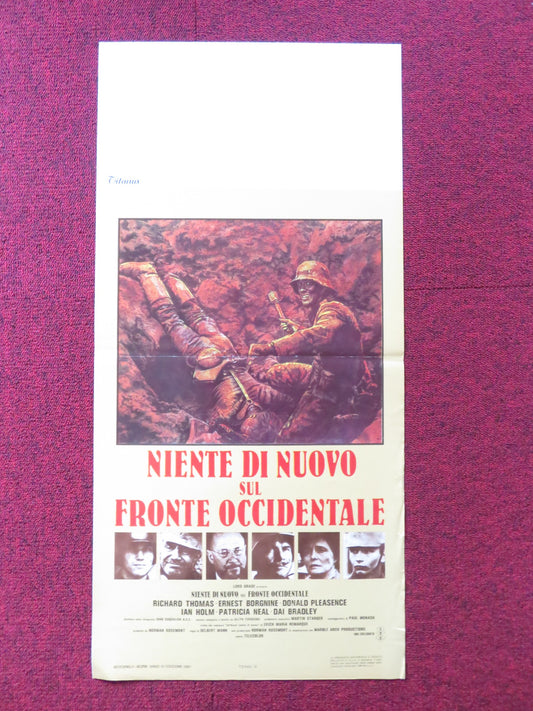 ALL QUIET ON THE WESTERN FRONT ITALIAN LOCANDINA POSTER RICHARD THOMAS 1981