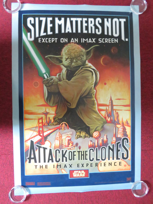 STAR WARS: EPISODE II - ATTACK OF THE CLONES US ONE SHEET ROLLED POSTER 2002
