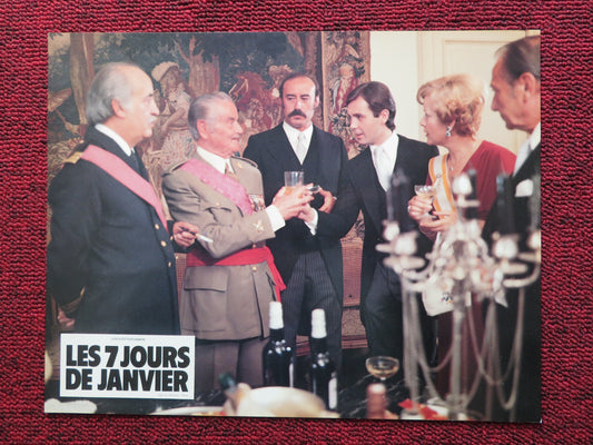 LES 7 JOURS DE JANVIER - A FRENCH LOBBY CARD MANUEL ANGEL EGEA FERNANDO 1979