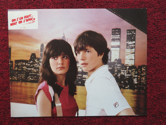 ON S'EN FOUT NOUS ON S'AIME - A FRENCH LOBBY CARD ARIEL BESSE DIDIER CLERC 1982