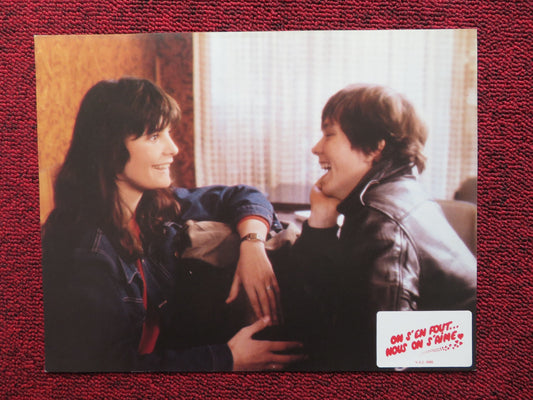 ON S'EN FOUT NOUS ON S'AIME - E FRENCH LOBBY CARD ARIEL BESSE DIDIER CLERC 1982