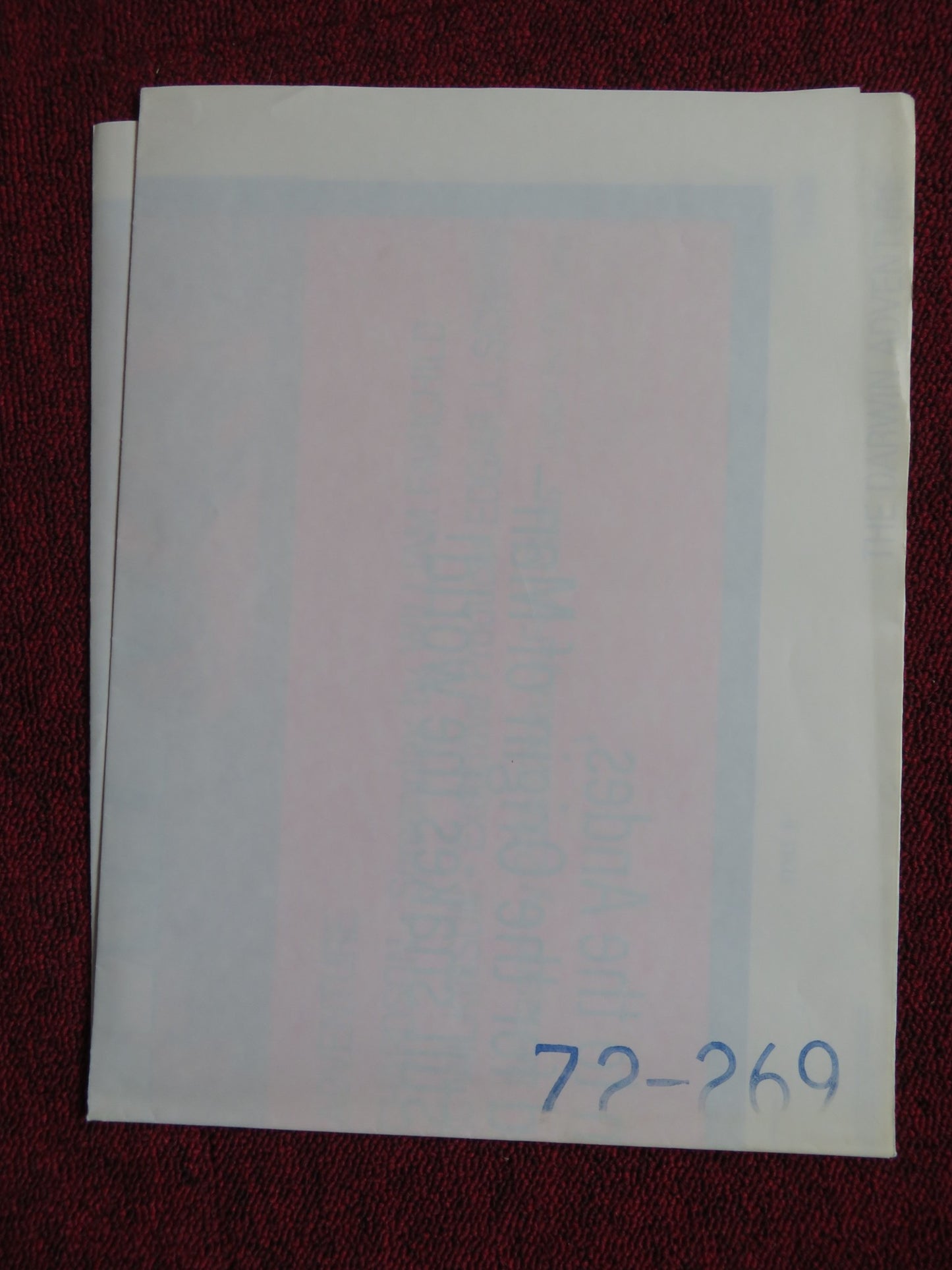 THE DARWIN ADVENTURE - STYLE B FOLDED US ONE SHEET POSTER NICHOLAS CLAY 1972 - Rendezvous Cinema