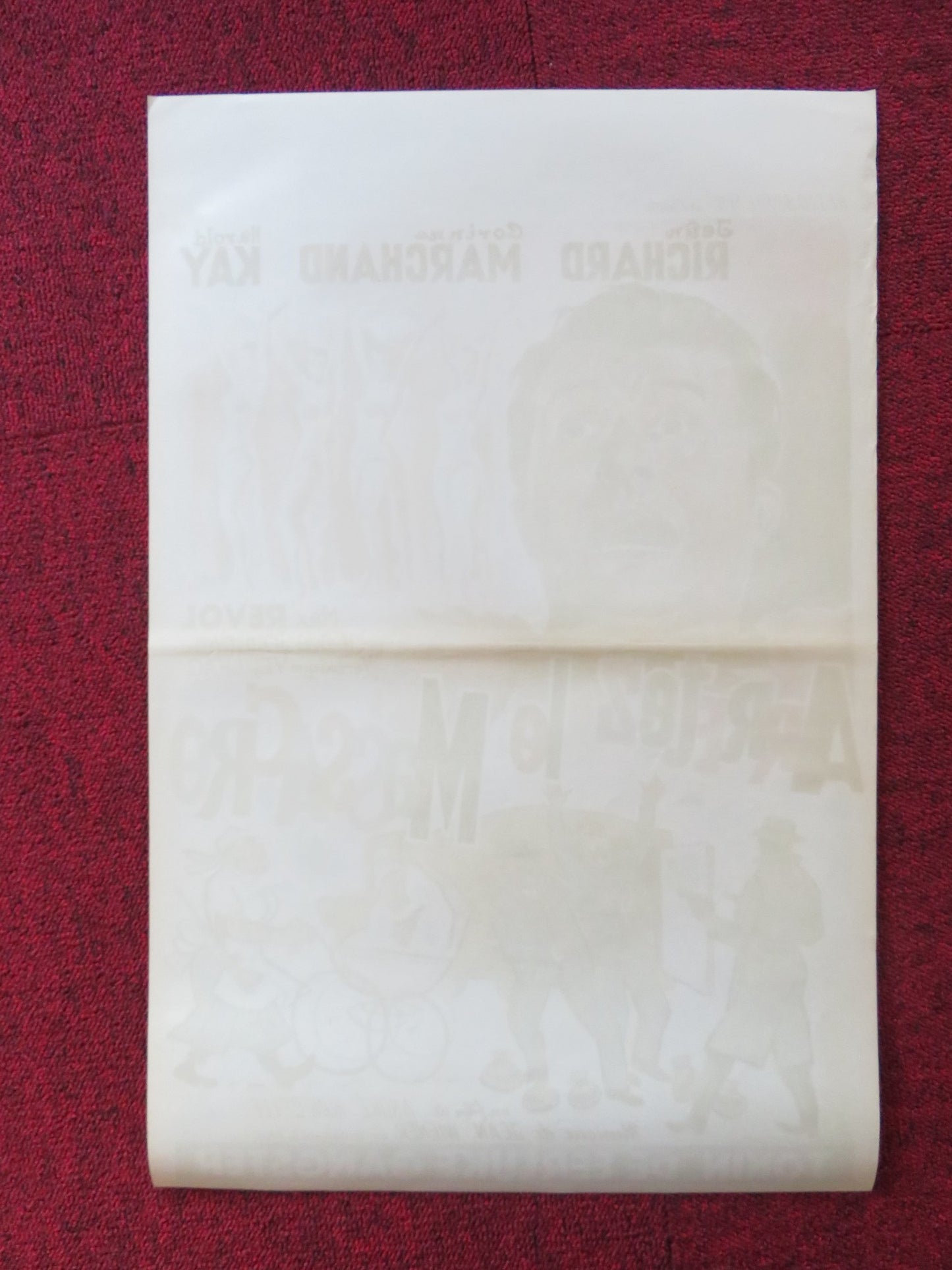 ARRETEZ LE MASSACRE BELGIUM (14"x 21.5") POSTER JEAN RICHARD C. MARCHAND 1959 - Rendezvous Cinema