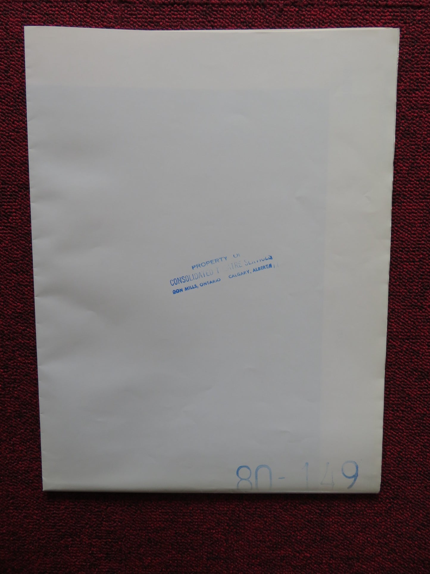 STARDUST MEMORIES STYLE C FOLDED US ONE SHEET POSTER WOODY ALLEN 1980 - Rendezvous Cinema