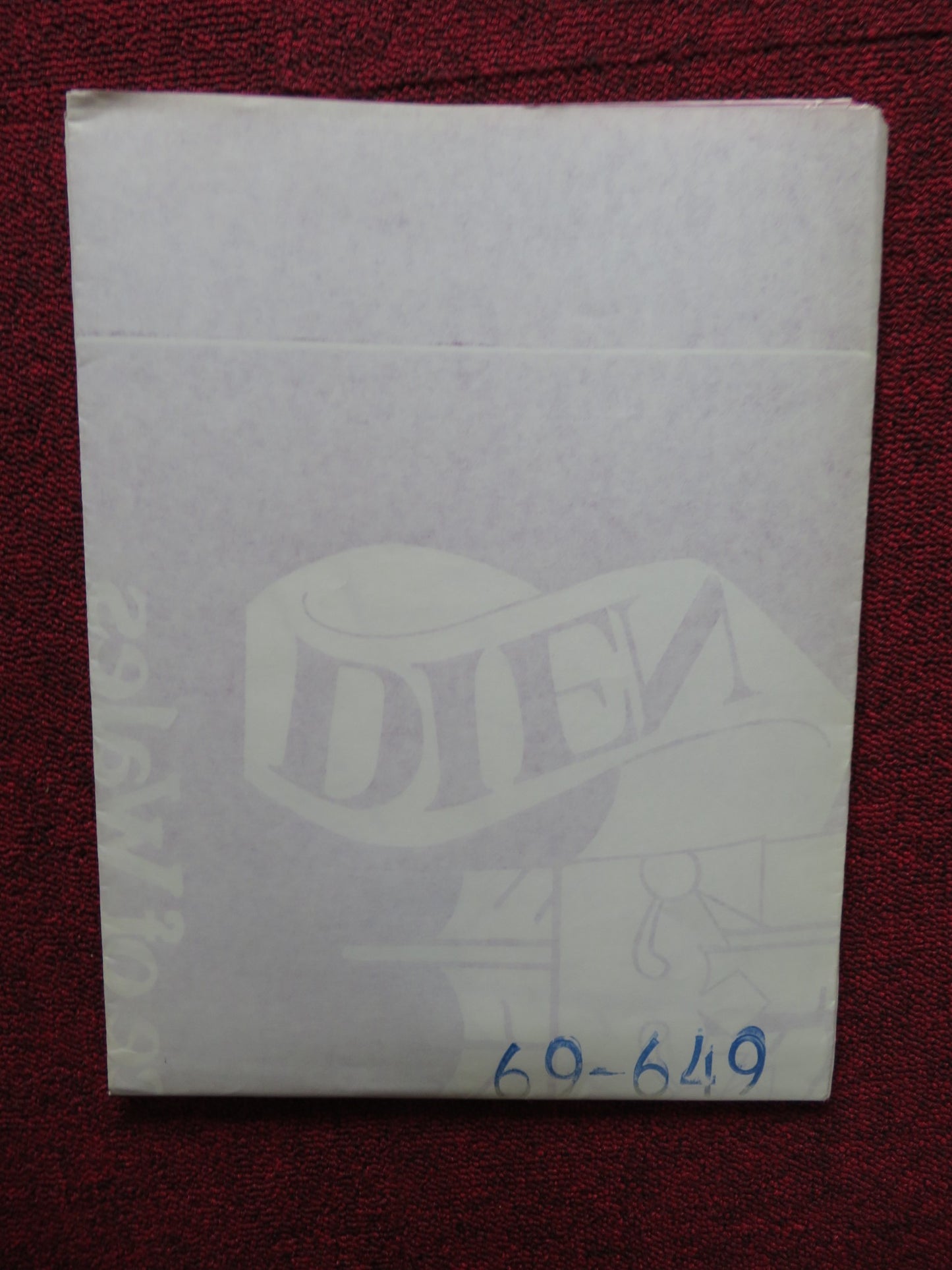 WITH MANTLE.... SWORD, AND CORONET FOLDED US ONE SHEET POSTER 1969 - Rendezvous Cinema