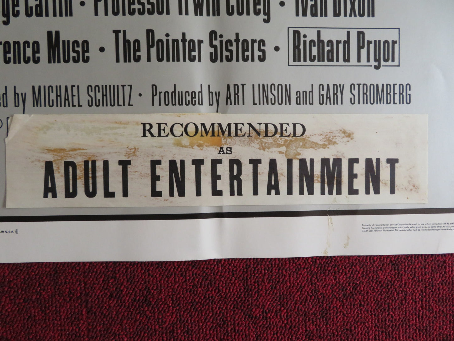 CAR WASH US HALF SHEET (22"x 28") POSTER FRANKLYN AJAYE GEORGE CARLIN 1976 - Rendezvous Cinema