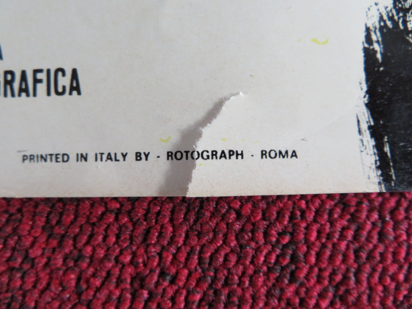 QUEL VIOLENTO MATTINO D'AUTUNNO- A ITALIAN FOTOBUSTA POSTER C. JOURDAN 1971 - Rendezvous Cinema