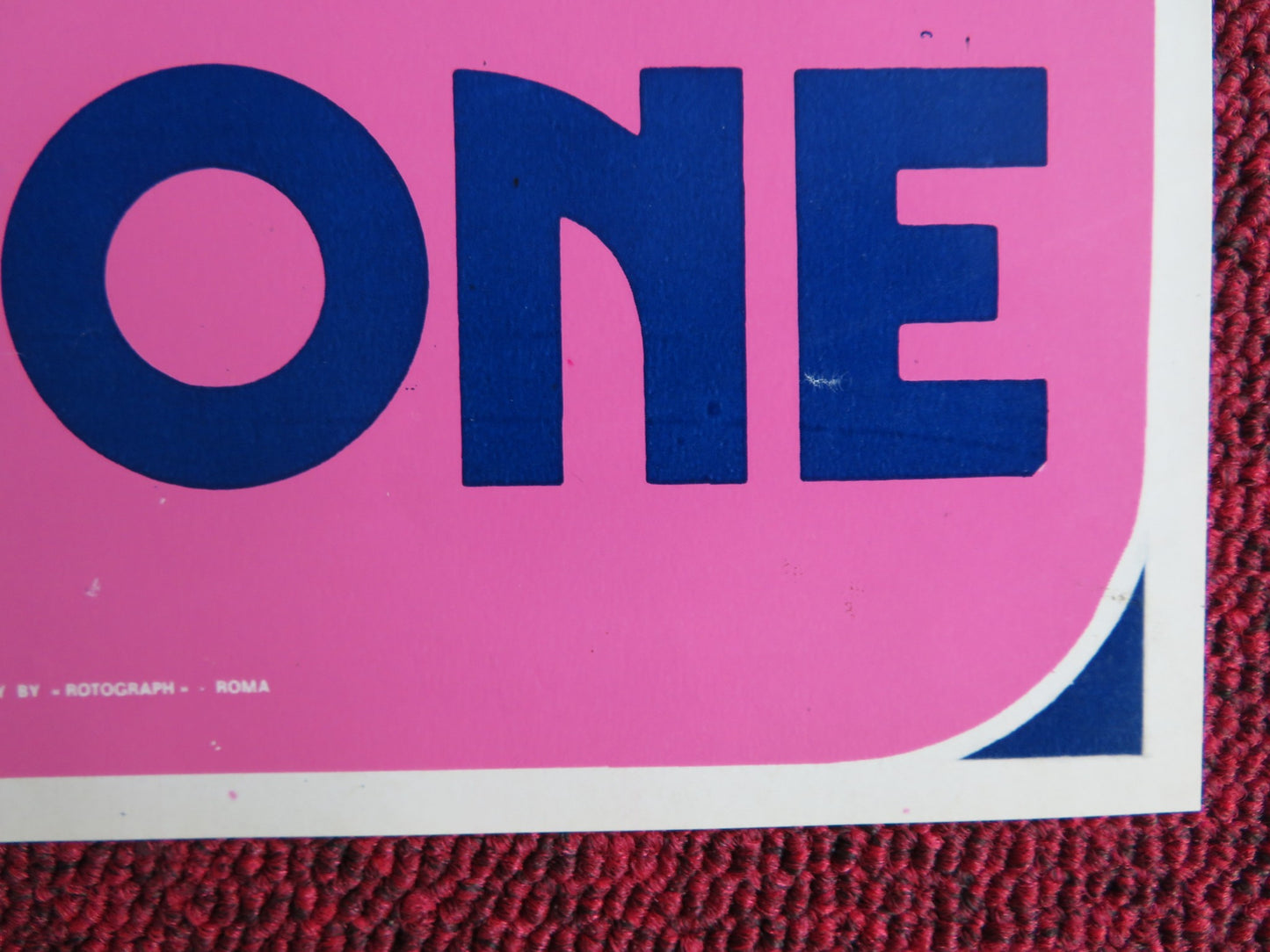 PRENDIMI STRAZIAMI CHE BRUCIO DI PASSIONE - A ITALIAN FOTOBUSTA POSTER 1975 - Rendezvous Cinema