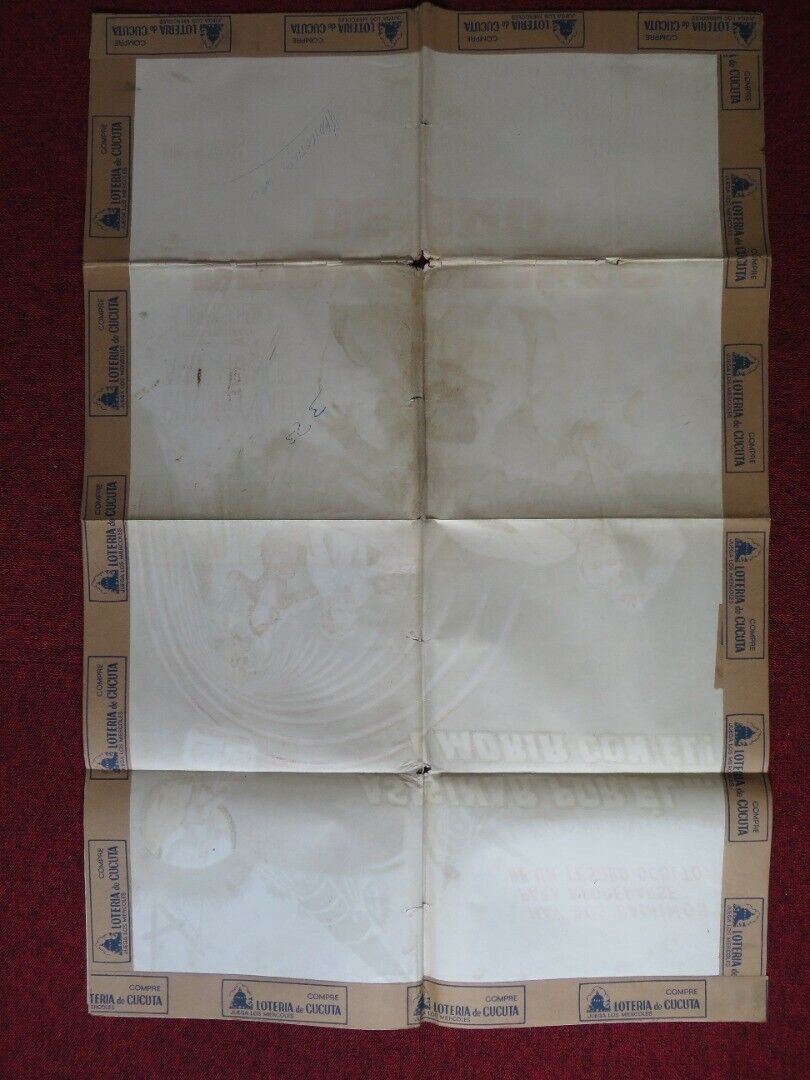 IMPASSE FOLDED ARGENTINA POSTER BURT REYNOLDS ANNE FRANCIS 1969 - Rendezvous Cinema