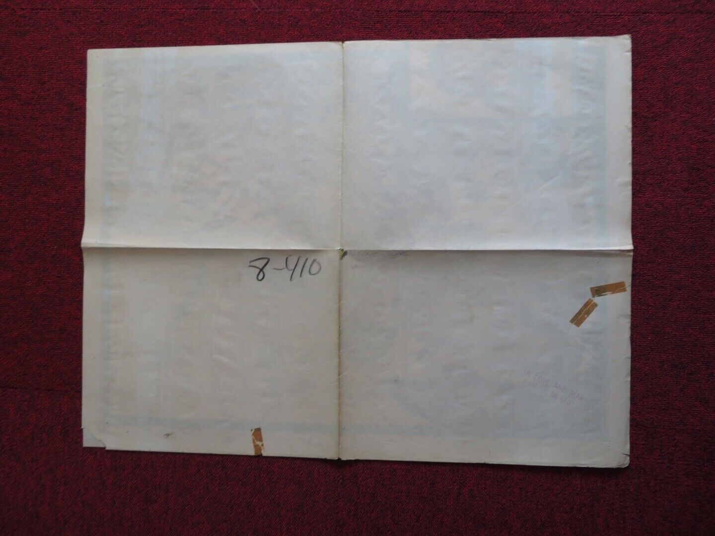 IN LOVE AND WAR US ONE SHEET POSTER ROBERT WAGNER DANA WYNTER 1958 Movie posters