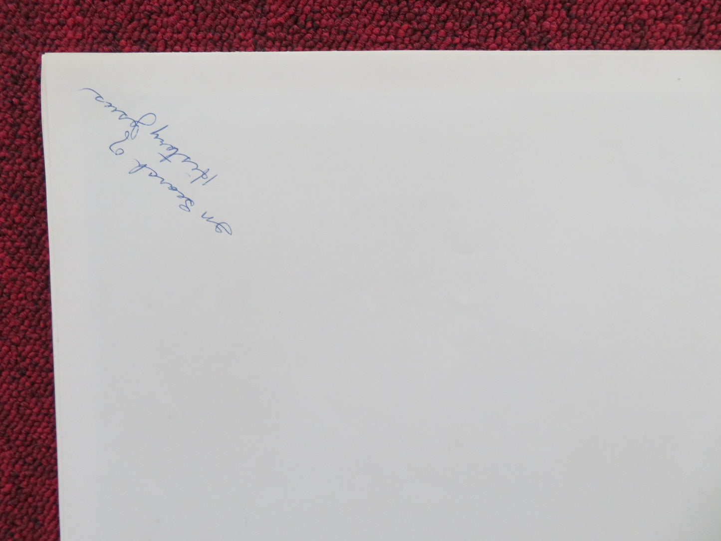 IN SEARCH OF HISTORIC JESUS - b FOLDED US ONE SHEET POSTER JOHN RUBINSTEIN 1979 Rendezvous Cinema Movie posters