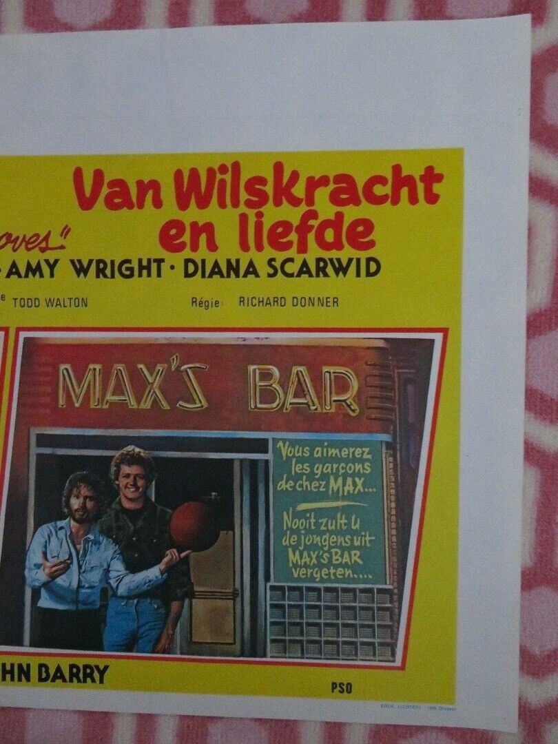 INSIDE MOVES BELGIUM (14"x 21") POSTER JOHN SAVAGE DAVID MORSE 1980 Movie posters