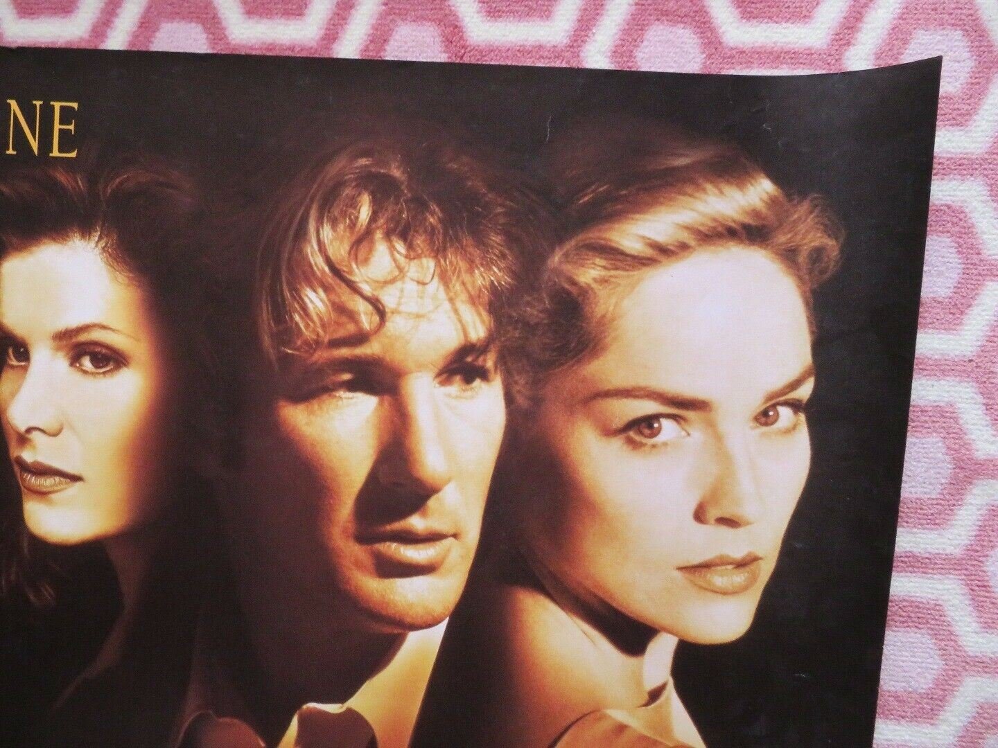 INTERSECTION QUAD (30"x 40") ROLLED POSTER RICHARD GERE SHARON STONE 1994 Movie posters